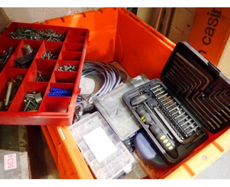 Mixed tools fastenings and fixings. Not available for in-house P&amp;P 