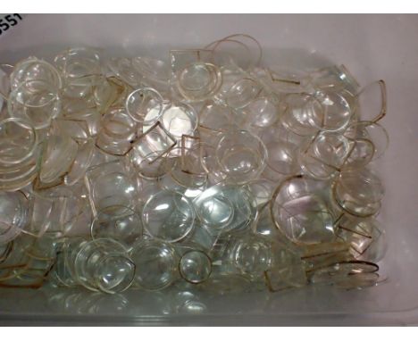 Mixed ladies plastic wristwatch glasses. UK P&amp;P Group 1 (£16+VAT for the first lot and £2+VAT for subsequent lots) 