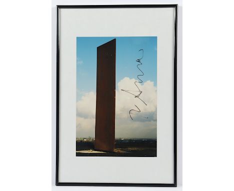   SERRA, Richard, "Bramme (für das Ruhrgebiet)", Multiple (Fotografie), 30 x 20,5, handsigniert, R.          