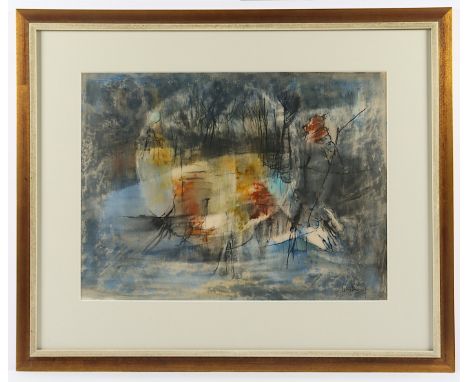   LEBADANG, Dang, "o.T.", Aquarell/Papier, 42 x 57, unten rechts signiert, R.          