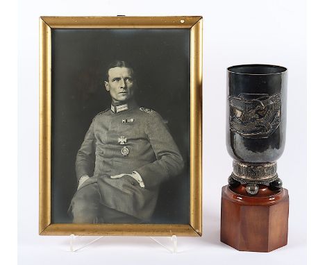   GROSSER NACHLASS DES POUR LE MÉRITE-TRÄGERS UND KAMPFFLIEGERS ERWIN BÖHME (1879-1917), der Nachlass läßt sich im wesentlich