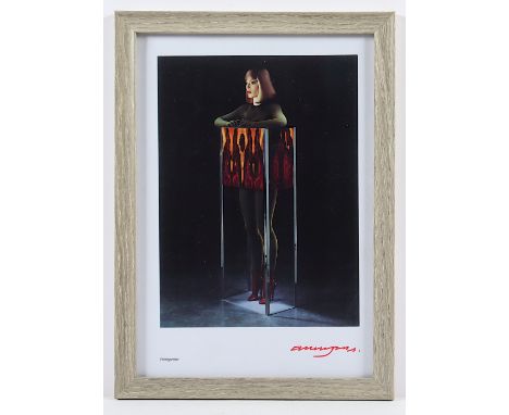   JONES, Allen, "Refrigerator", Farboffset, 23 x 17, handsigniert, R.          