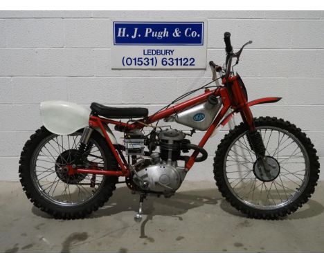 Hagon grasstrack motorcycle. 1959. Fitted with BSA C15 engine, has been stored for 3 years and ran before being stored. 