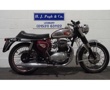 BSA A50 Cyclone clubman's motorcycle. 500cc. 1965.Frame No. A50B6430.Engine No. A5000C177.Starts and runs very well.This bike