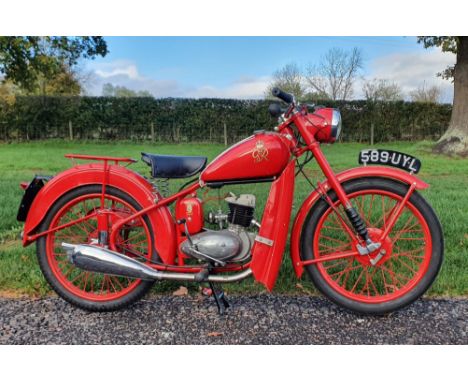 BSA Bantam GPO motorcycle. 1956. 123cc. Frame No. BD2S61699.Engine No. 30734YD.Property of a deceased estate. C/w workshop ma