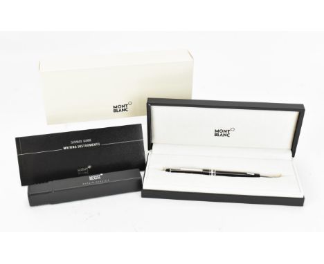 A boxed Montblanc Meisterstück classique mechanical pencil 0.7mm, in original box with service guide and outerbox, together w