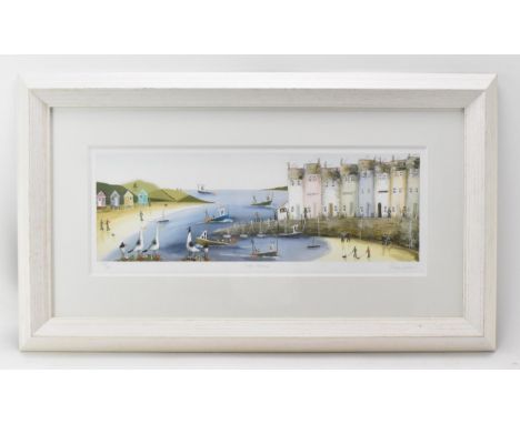 Rebecca Lardner (b. 1971) British 'Safe Harbour', limited edition no. 46/195, signed, titled and numbered in pencil below the