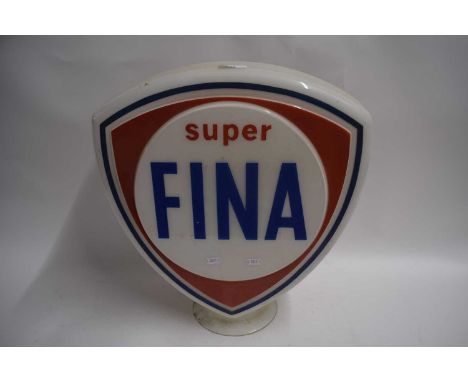 Super Fina glass petrol globe