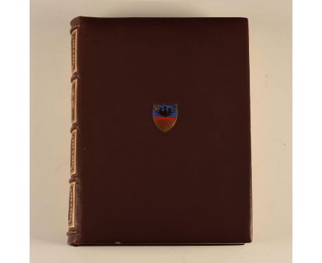 Well appointed and preserved 1940 copy of "Siebenburgen". Illustrated.Produced by the Hungarian Historical Society of Budapes