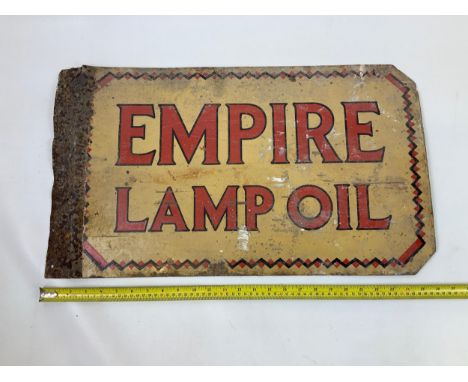 Enamel Sign - Empire Lamp Oil 
