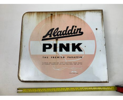 Enamel Sign - Pink Paraffin 