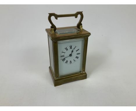 Brass Carriage Clock - Heard Running 