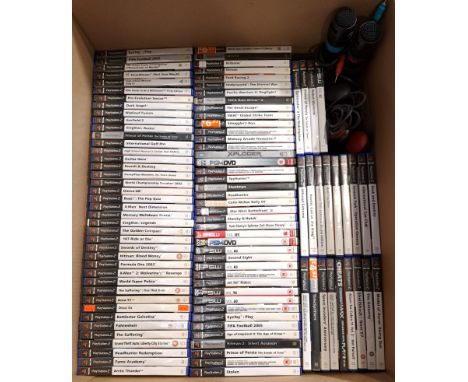 Sony, a Collection of PlayStation 2 Games, Demo Disk &amp; Accessories. Includes "Metal Gear Solid 2: Son of Liberty" with ot