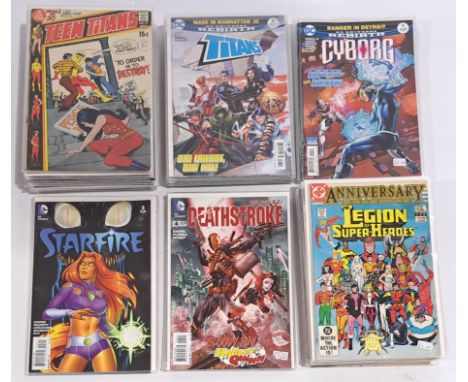 Quantity of DC Teen Titans &amp; related, Legion of Super-Heroes &amp; similar Comics. Includes Titans, Starfire &amp; Deaths
