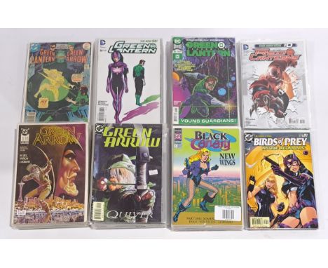 Quantity of DC Green Lantern &amp; related, Green Arrow, Black Canary &amp; Birds of Prey Comics. Bronze to Modern Age, a bag