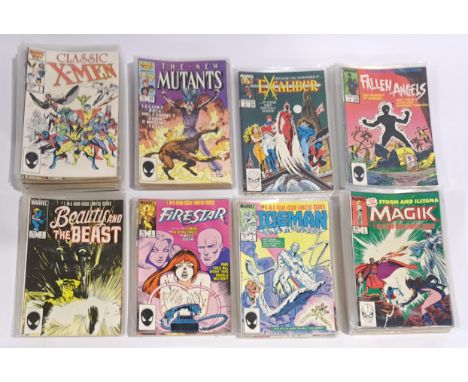 Quantity of Marvel X-Men &amp; related comics.&nbsp; Includes Classic X-Men, The Uncanny X-Men and The New Teen Titans #1 (On