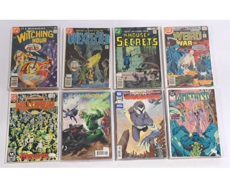 Quantity of DC Superhero, Horror &amp; similar Comics. Includes Witching Hour, Unexpected, Weird War Tales Complete Series &a
