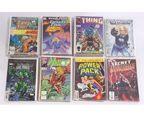 Quantity of Marvel Fantastic Four &amp; similar Comics. Includes The Thing, Invisible Woman Complete Mini-Series #1 to #5, Sh