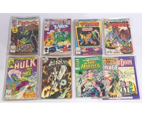 Quantity of Marvel Fantastic Four, Defenders &amp; related Comics.&nbsp; Includes The Incredible Hulk #324 the Return of the 