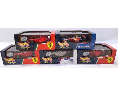Hot Wheels 1/43rd scale Racing group. Includes "Williams FW21 Alessandro Xanardi" with others. Although unchecked for complet