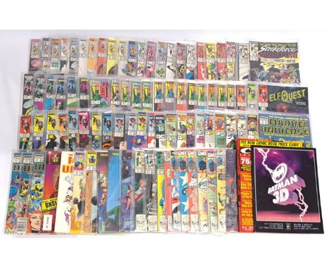 Quantity of Marvel Universe Superhero &amp; related Comics. Includes Power Pack #1 First Appearance of Power Pack, The Nam #1