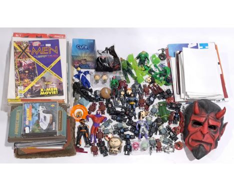 Quantity of DC, Marvel &amp; similar, Film, TV, Superhero &amp; related, Comics, Magazines, Toys, Posters &amp; similar. Incl