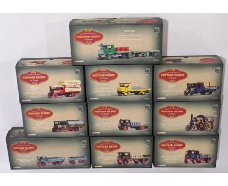 Corgi Vintage Glory of Steam, a boxed group. &nbsp;Although unchecked for completeness condition generally appears to be Exce