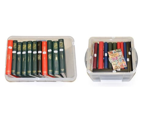11 Senator Spring Albums 1850 - 1999. QV 1d reds used with mint plate 82 noted running through to 1963 -1999 Main value in th