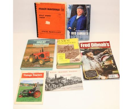 Collection of Tractor and Steam Engine related books 