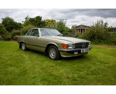 1981 Mercedes-Benz 280SL Convertible R107 (Auto)AIL 9500 (Transferable)Registration Value: £1500Original suffix: X registered