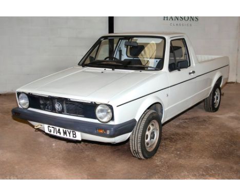 1989 VW Caddy in White  101K  Restored in 2017 to a high standard  Lots of paperwork  Registation: G714 MYB