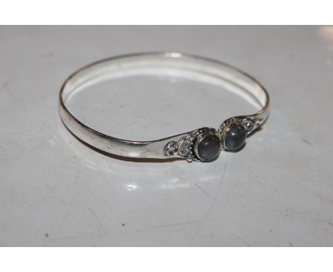A 925 silver bangle 