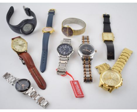 A collection of gentleman's and ladies wristrwatches to include examples by Citizen (Chronograph), Sekonda, Bulova (2), Rotar