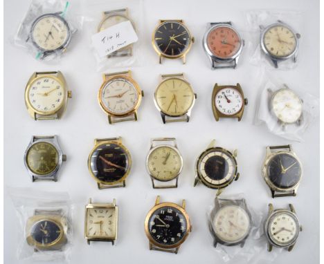 A good quantity of vintage watches, to include mechanical Swiss movements from the 1950s - 1970s. a/f. (Qty)  All in original