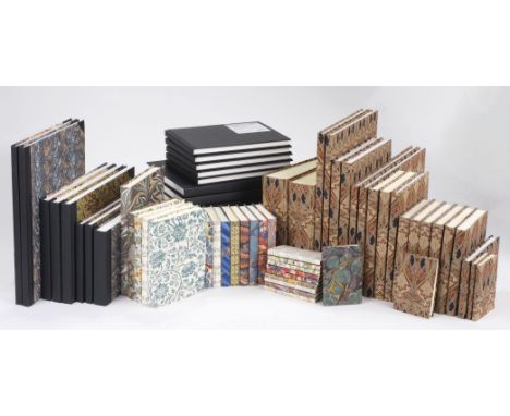 * Sketchbooks and notebooks. A selection of sketchbooks and notebooks, by the Bindery Shop of Ludlow, comprising 15 sketch &a