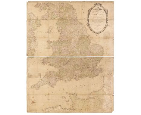 England &amp; Wales. Carington Bowles (publisher), Bowles's New and Accurate Map of England and Wales Comprehending all the C