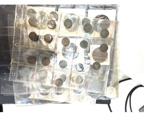 Folder of vintage and later coins 
