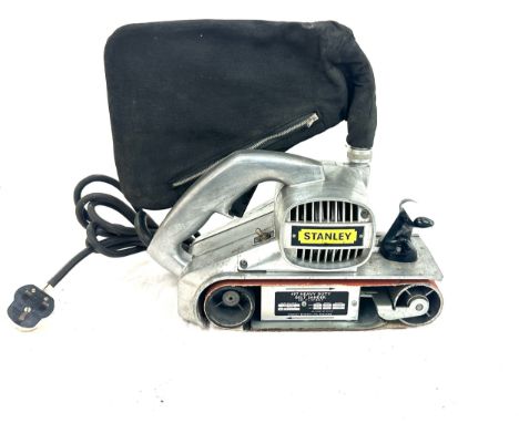 Vintage Stanley 497 heavy duty belt sander in working order 