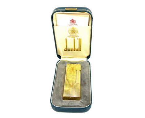 Dunhill lighter in original case 