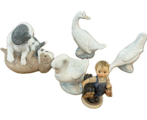 Selection of miscellaneous pottery includes Nao, Goebel etc