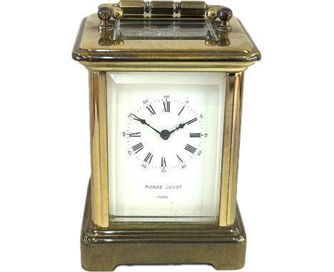 Miniature Pierre Jacot carriage clock, untested.