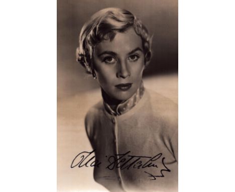 Mai Zetterling signed 6x4 inch vintage black and white photo. Good condition. All autographs come with a Certificate of Authe