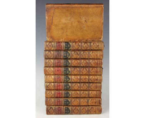 GUTHRIE (W), A GENERAL HISTORY OF SCOTLAND FROM THE EARLIEST ACCOUNTS TO THE PRESENT TIME, 10 vols, with folding map of Scotl