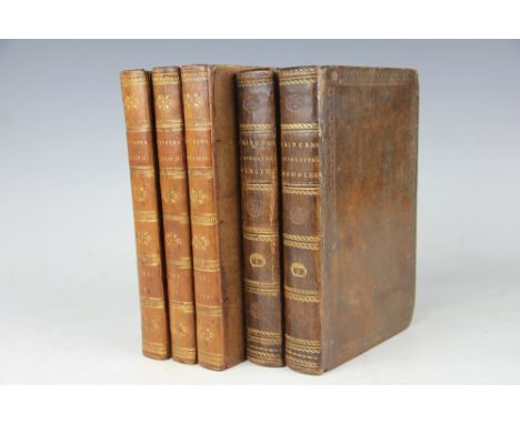 WATSON (R), THE HISTORY OF THE REIGN OF PHILIP THE SECOND KING OF SPAIN, 3 vols, 7th ed, full tan calf, London, Cadell, 1812;
