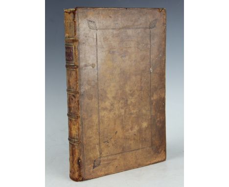 DRYDEN (J), THE COMEDIES, TRAGEDIES AND OPERAS, two vols, re-backed full tan calf, lacking fontis, London, Tonson, 1701; FENT