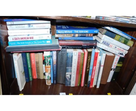Hardback and paperback books, comprising Edward Lear, Scottish Islands, The Last Man Who Knew Everything, The Great War, etc.