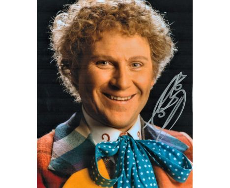 Colin Baker Signed 10x8 Colour Photograph. Baker Is An English Actor Who Played Paul Merroney In The BBC Drama Series The Bro