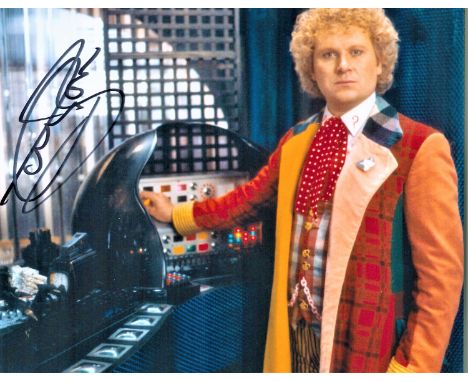 Colin Baker Signed 10x8 Colour Photograph. Baker Is An English Actor Who Played Paul Merroney In The BBC Drama Series The Bro