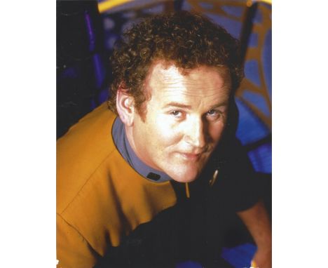 Meaney Colm Signature Piece Includes A 10x8 Colour Photograph Picturing Colm During His Time Playing Miles O'Brien In Star Tr