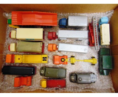 SIXTEEN BUDGIE DIECAST MODEL VEHICLES  circa 1960s, variable condition, good to playworn, all unboxed. Condition Report : Mot